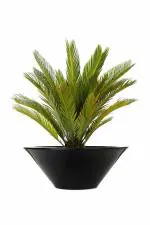 Blume Klap Small Black 9.5 inch Planter for home ands bolcony decor|Plastic pot for your perfect space|indoor&outdoor use..