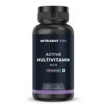 Nutrabay Pro Multivitamin for Men - 500mg, 120 Caps Supplement Tablets 120 Caps