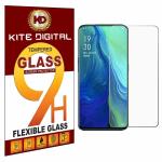 Kite Digital Oppo F11 Pro/Reno 2Z/2F/K3/Realme X/Realme 6/A52/A72/A92 Tempered Glass Screen Protector Slim 9H Hard 2.5D with Full Installation Kit (Pack of 2)