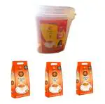 DEVKI'S Kesri Sinhan 500 Gram Tea Pack of 3 With 5Litre Plastic Container Free