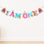 Zyozique 1st Birthday Decoration Banner, I AM ONE Banner for Birthday