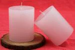 atorakushon Set of 2 Scented Smokeless Pillar Candles 2.5