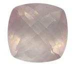 Feel Touch Mart 10.50 Carat Rose Quartz Stone Original Certified Natural 11.53 Ratti Cushion Shape Stone Precious Gulabi Spatik Love Rashi Ratan Khambhat for Ring & Pendant by
