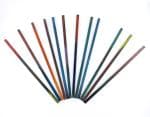 STEEN MOSAIC Glass Sticks Paint Brush Vertical Multi color