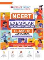 Oswaal NCERT Exemplar (Problems - solutions) Class 12 Mathematics Book For 2024 Board Exam_oswaal books
