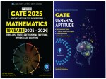 IFAS GATE Mathematics and GATE Aptitude Combo Books - (2005-2024) Previous Year Questions with Solutions