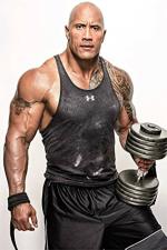 Divinedesigns Multicolor Vinyl The Rock Gym Dumbells Rolled Poster - 13 X 19 Inch