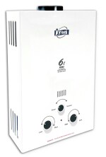 Jyoti Gas Appliances Star LP Instant Gas Geyser (LPG) | Fully Automatic Low Pressure Gas Water Heater | 6Ltr Capacity Copper Tank Gas | Including 1 Year Comprehensive Warranty from Manufacturer