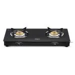 Impex SPECTA 2B NEO 2 Burner Black Premium Finish Gas Stove