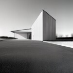 Love Creation A4 Size poster print for creative wall art- architectural-minimalism-digital-art-9009( Sticker)