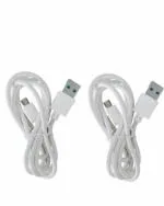 Ibond USB 3 A Charge and Sync Cable for Android Smartphones, Tablets & Other Devices with Dual Purpose Charging and Data Transfer Pack Of 2, Combo of iBOND Micro USB Data Cable Quick Fast Charging Cable(PACK OF 2)