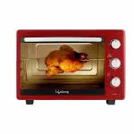 Lifelong LLOT20 20 Litres Oven, Toaster & Griller with Auto Shut Off, OTG Oven for Baking Cake, Pizza, Grilling and Toasting at Home ( 1 Year Warranty, Red)