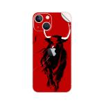 GADGETSWRAP Printed Vinyl Skin Sticker for Apple iPhone 13 - Prodigious black_bull