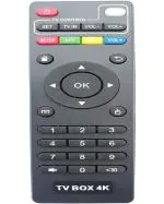 NixGlobal MX,MXQ,MXQ PRO,M8N,M8S,MX3,XBMC Remote Compatible with ANDROID TV BOX Remote Controller (Black)