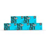 10 on Lite Face Tissue Box - Paper Size 18 X 20 CM - 200 Pulls Per Face tissue box - Pack of 6