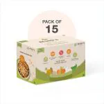 Benny's Bowl Delicious Fresh Dog Food, Paneer and Brown Rice Recipe, 300g (Pack of 15)