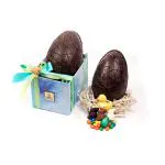 ZOROY Luxury Chocolate Easter Eggs Gift Box | Easter 1 Extral Large Egg Chocolate Pack | Online Easter Eggs Duck Bunnies Chocolate Combo