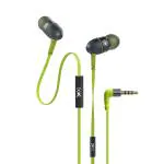 boAt BassHeads 228 Wired in Ear Earphones with Inline Mic (Neon Lime)