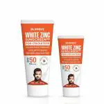 Elemnt Sports Science White Zinc Sunscreen For Cricketers - Zinc Oxide Sunscreen - 50gm+25gm Combo