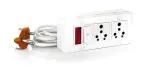 Hi-Plasst 6A And 16A Multi Outlet Electrical Extension Switch Board With Indicator And 2 Regular Sockets 6 Yard