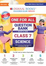 Oswaal One For All Question Bank NCERT & CBSE, Class-7 Science (For 2023 Exam)
