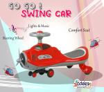 Odelee Stylish OT GoGo Full Lighting Effect Swing Car For kids 3 to 5 years