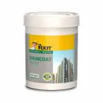 Dr. Fixit Raincoat Select White, External Wall Waterproofing, Coating, 1000plus Unique Shades, No Dilution, 1 L, Single Coat Application, Elastomeric, 10 Years Waterproofing, Top Coat, Brush