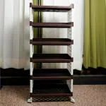ADA Premium 6-Tier Multipurpose Storage Shelf, Storage Rack with Wheels, Storage Organizer Cart for Kitchen, Pantry Closet, Bedroom, Bathroom, Laundry - Brown (50 x 30 x 117cm)