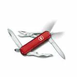 Victorinox Swiss Army Knife - Midnite Manager - 10 Functions, Multitool with LED - Red, 58 mm