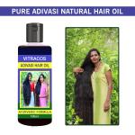 Adivasi Ayurvedic Dandruff Control - Hair Loss Control - Long Hair - Hair Regrowth Hair Oil (100 ml) Pack 1 Herbal Oil 1
