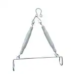 beetot Baby Cradle Spring, Jhula Spring, Capacity Upto 20 Kg, Stainless Steel, New Born Baby (Infant) Upto 4 Years Baby, Silver (White), 20 Centimeters, 5 Centimeters, 8.65 Centimeters