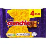 Cadbury Crunchie Bar Chocolate (Pack Of 4)