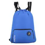 Arctic Fox Indigo Oxford PU Coated Draw String Backpack, 15 L