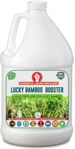 Sansar Green Lucky Bamboo Booster, Premium Essential Powerful Liquid Fertilizer for the Best Growth of Lucky Bamboo Plants with Growth Nutrients and Charged Micro-Organism Fertilizer (0.5 kg, Liquid)