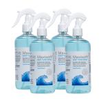 Maxisoft Hand Sanitizer Spray (Sea Breeze) (500 ml - Pack Of 4)|With Aloe Vera, Lemon, Neem, Vitamin E & Glycerine|Paraben Free| Formaldehyde Free|Gentle on skin, tough on germs|(500 ml - Pack Of 4)