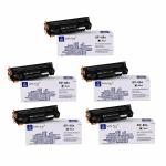 Softly Print 88A CC388A Laserjet Toner Cartrdige | for HP Laserjet Printer M1136, MFP, P1007, P1106, P1108, P1008, M1213nf, MFP, M126nw MFP, M1218nfs, M128fw MFP, M128fn, MFP, M226DW, M226DN PACK 5|Printer Toner Cartridge