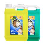 KEONI Dishwash Liquid Gel 5 Liter With Multi - Fragrance, Leaves No Residue, Dishwashing Liquid 5 + 5 Ltr