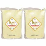Kush Gold Makki (Maize / Corn Flour) Atta / Makke Ka Atta / Makka Atta 1Kg(2 Packs of 500gm)