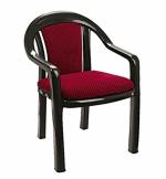 Cello Perfect Super Deluxe Laccquerd, With arms, Cushioned Plastic Chair Set of 2