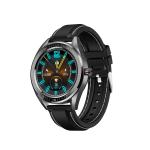 Aqfit W14 4.2 Bluetooth 1.33 Inch Fitness Smartwatch (Black And White)