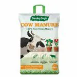 Garden Genie Cow Dung Manure - Organic Manure for Home Gardening, 100% Natural Khaad for Gardening Home and Plants, 5 Kg