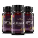 Saptarishi Shatavari Tablets | Pure Asparagus Racemosus Root Extract | Combats Weakness, Promotes Hormonal Balance, Anti-Aging Benefits | 3 Packs of 72 Tablets Each