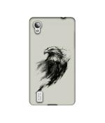 Casotec Eagle Paint Design Printed Silicon Soft TPU Back Case Cover for Vivo Y15S