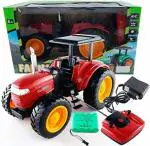 SmartCraft Remote Control RC Farm Tractor Toy Harvest Expert Tractor Truck Toy
