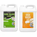 Fivanta Shine Specialist Dish wash Liquid Neem 5L & Orange 5L
