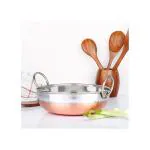 Omega Stainless Steel Copper Bottom Kadai - 22.5 cm, 2.1 Ltrs (12