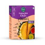 The Naturik Co Oats Cheela Mix, 250g, Ready to Cook Chilla/Dosa for Healthy Breakfast, 80% Oats and Pulses, 20% Protein, Anytime Snack for Kids and Family