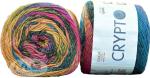 Simi Enterprise Blue, Mustard Wool Ganga Crypto Hand Knitting Wool With Needle, 400 G
