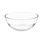 Cracker Transparent Crystal Clear Glass Floral Dry Fruit Serving Bowl Plate For Dining Table