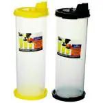 YASHODEEP PLASTIC Oil Dispenser Storage 1 Litre Set of 2 Air-Tight